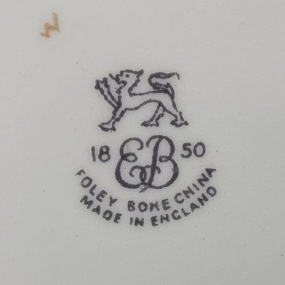 Foley Teacup and Saucer Mother Pink Roses Vintage - Picture 7 of 8